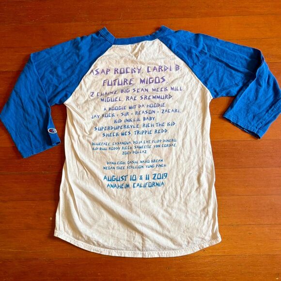 Real Street Festival 2019 - Baseball-Style Concert T-Shirt Unisex (M) - Picture 2 of 6